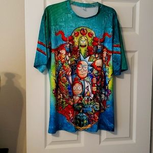 Unisex Rick and Morty graphic T